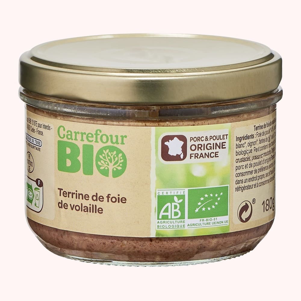Bio Terrine de Foie de Volaille