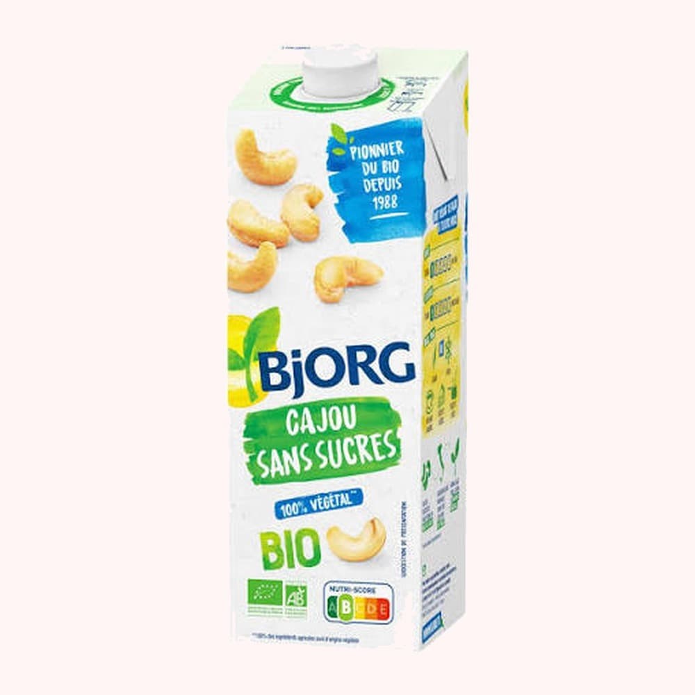 Bjorg Cajou Sans Sucres