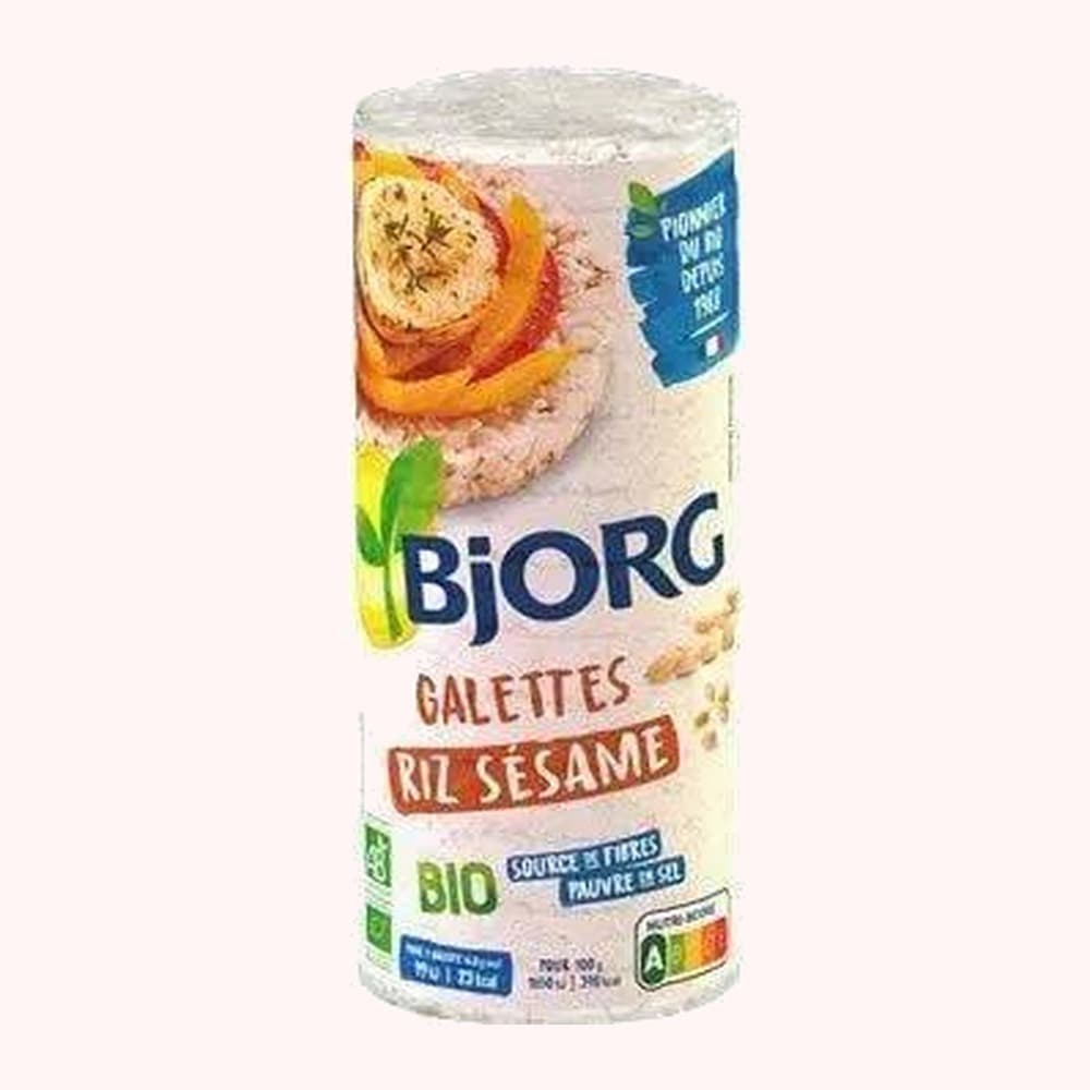Bjorg Galettes de Riz Sesame