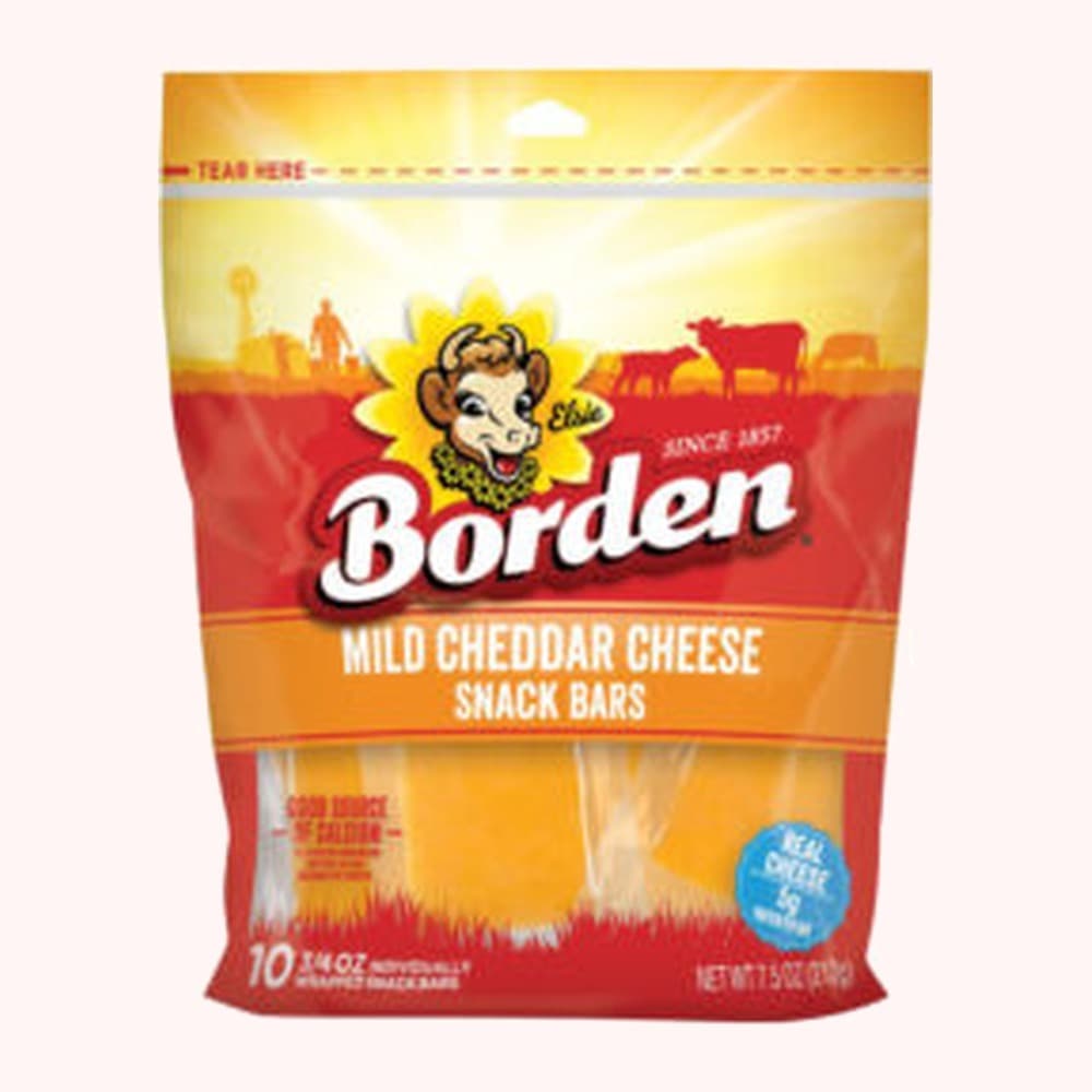Borden Mild Cheddar Cheese Snack Bars
