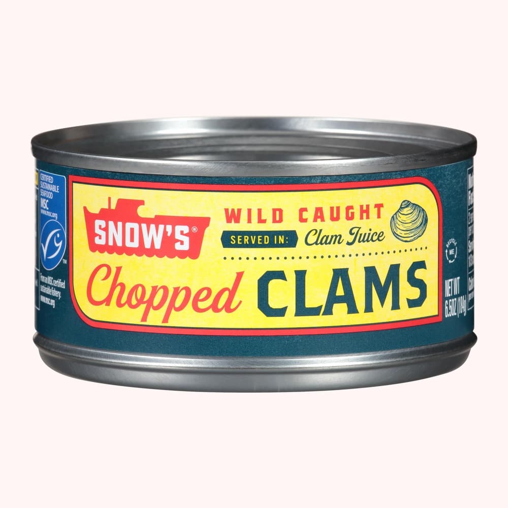 Canned Clams Chopped (Snow's)