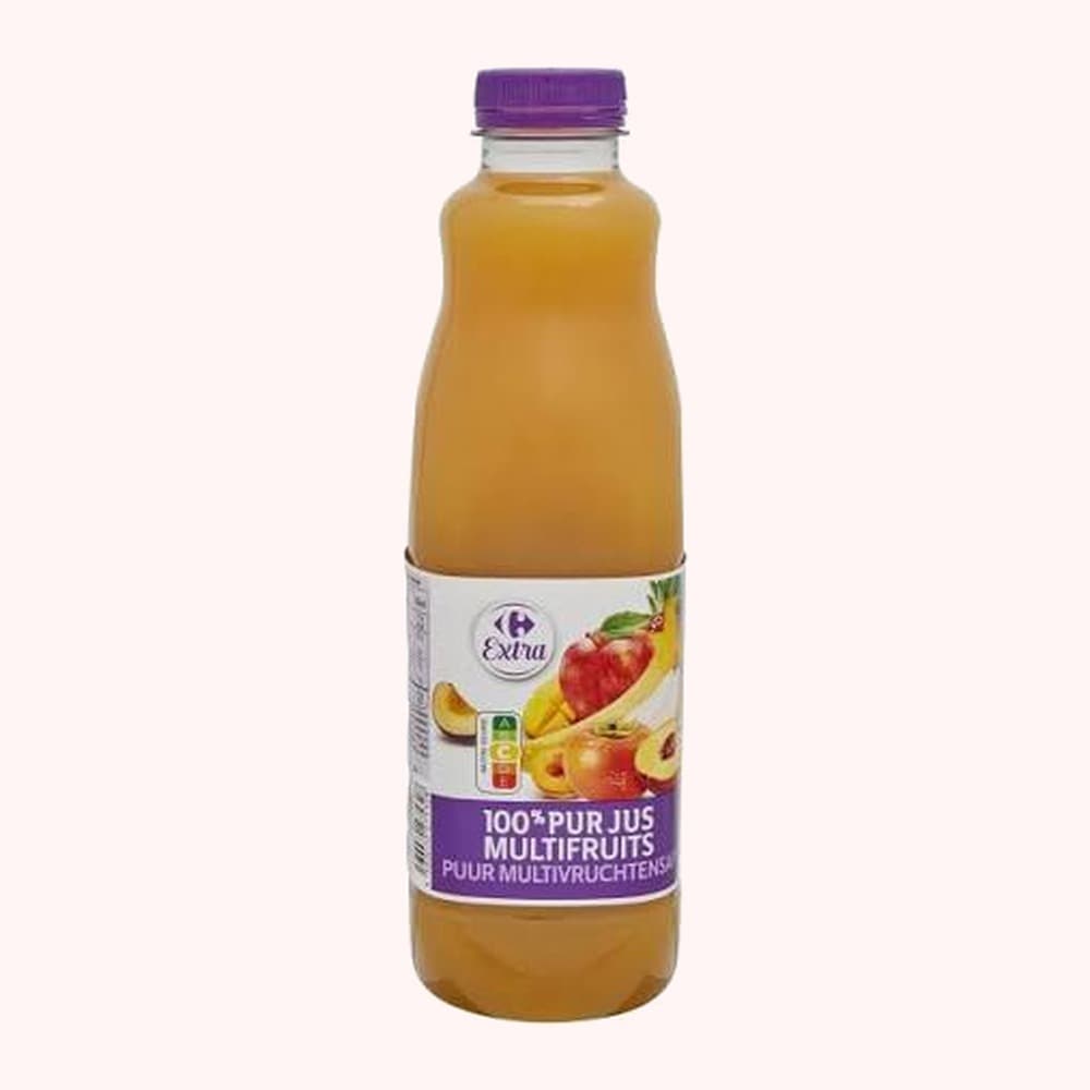 Carrefour 100% Pur Jus Multifruits