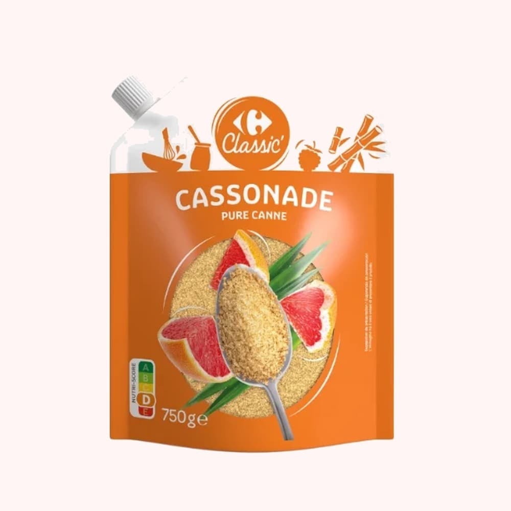 Carrefour Classic Cassonade (brown cane sugar)