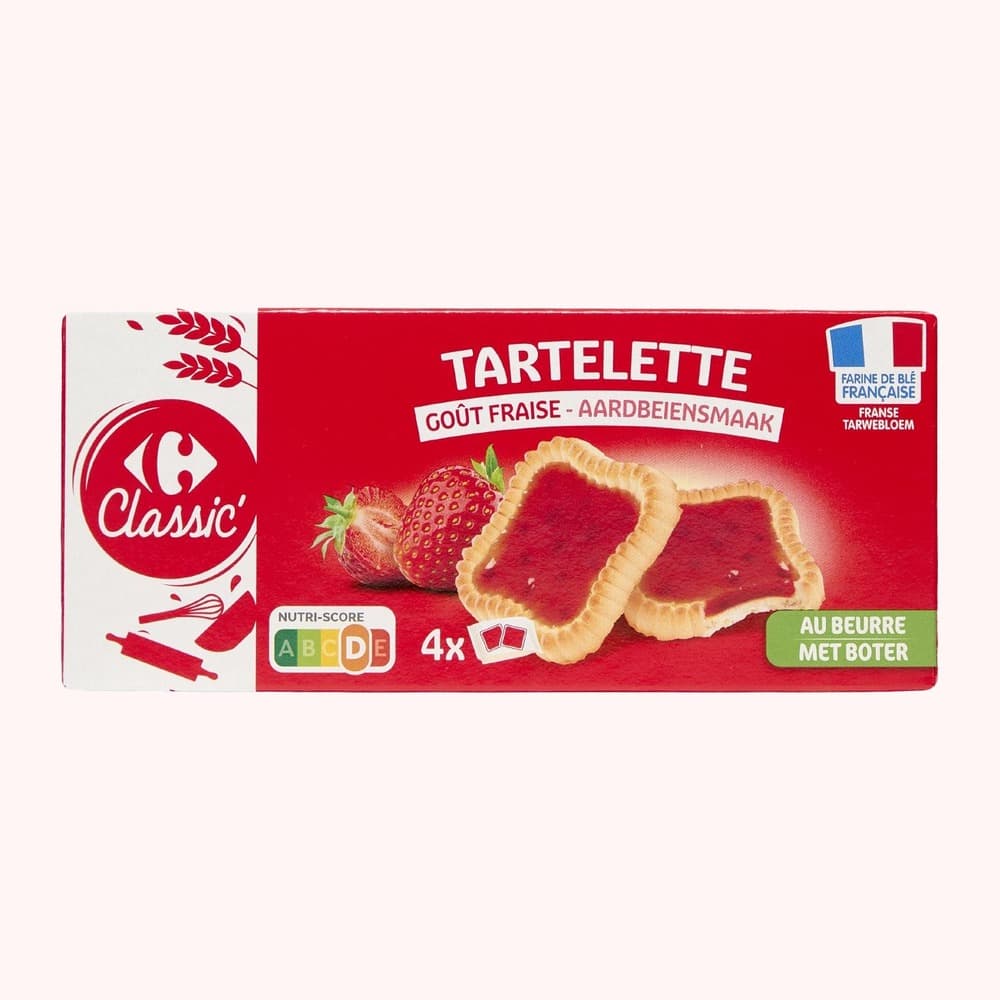 Carrefour Classic Tartelette (strawberry)