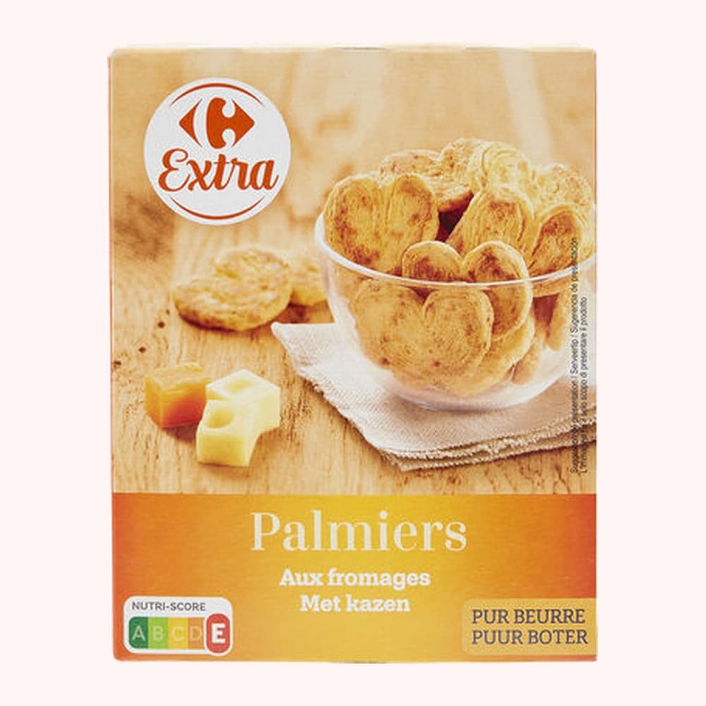 Carrefour Extra Palmiers (cheese)