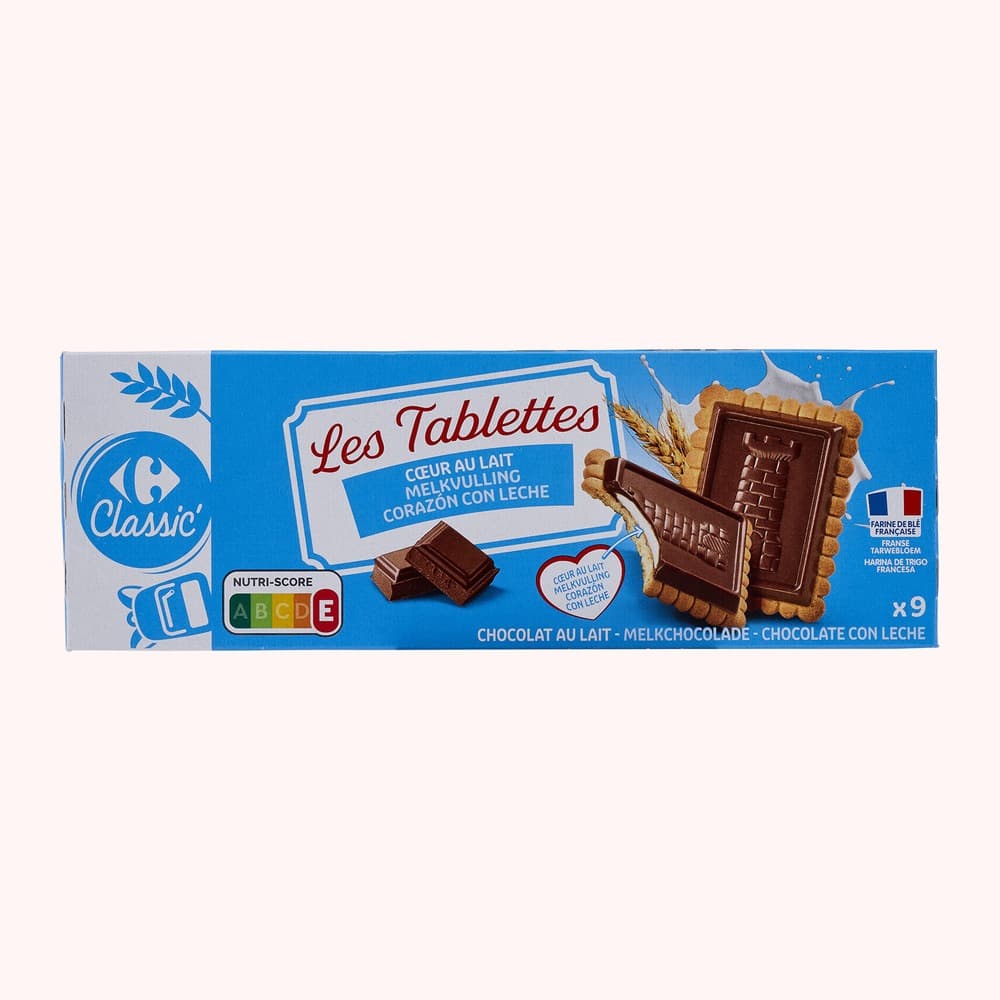 Carrefour Les Tablettes (milk cream)