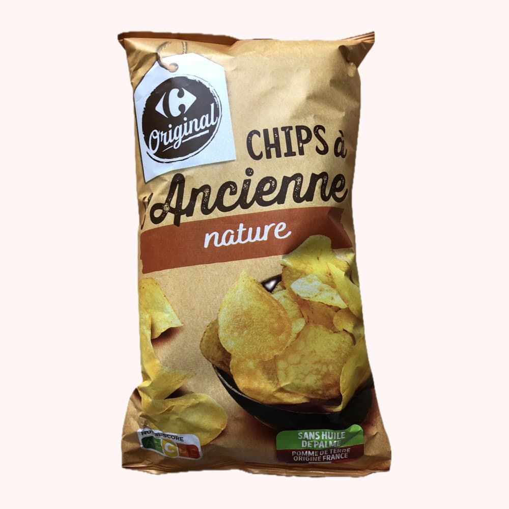 Carrefour Original Chips a l'Ancienne Nature