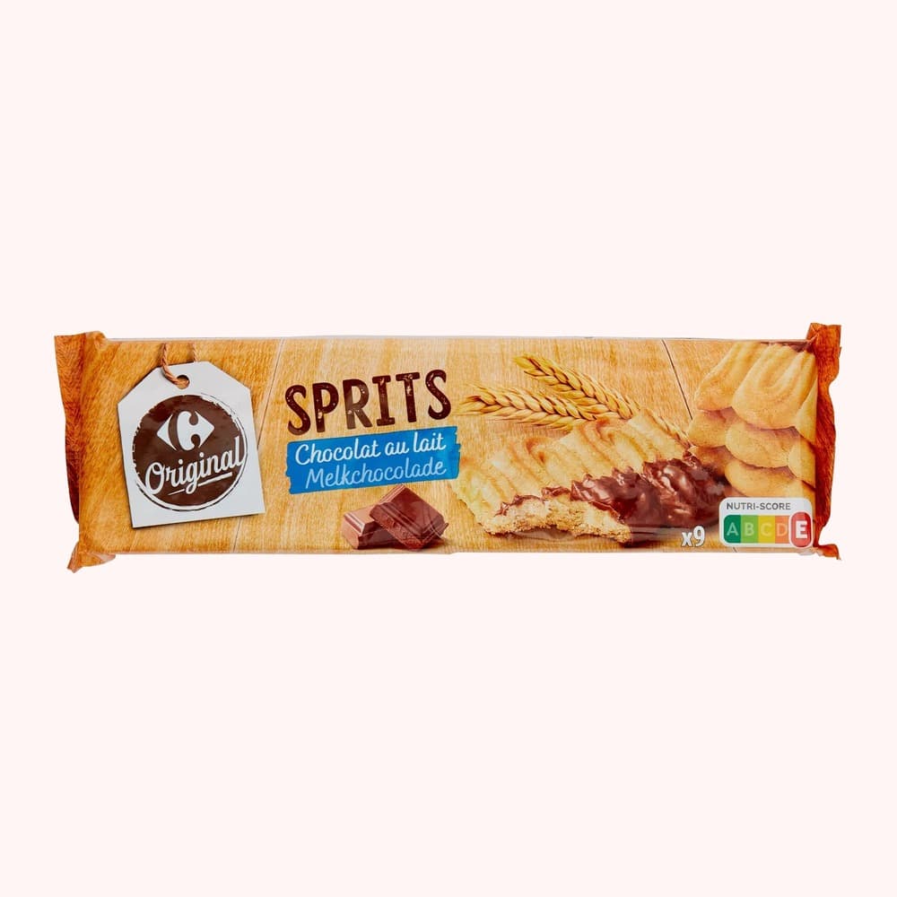 Carrefour Original Sprits (milk chocolate)