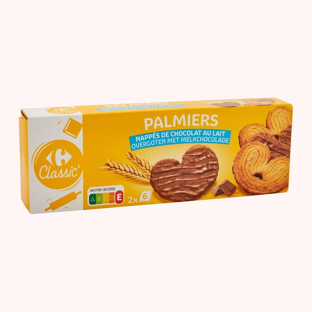 Carrefour Palmiers Chocolat