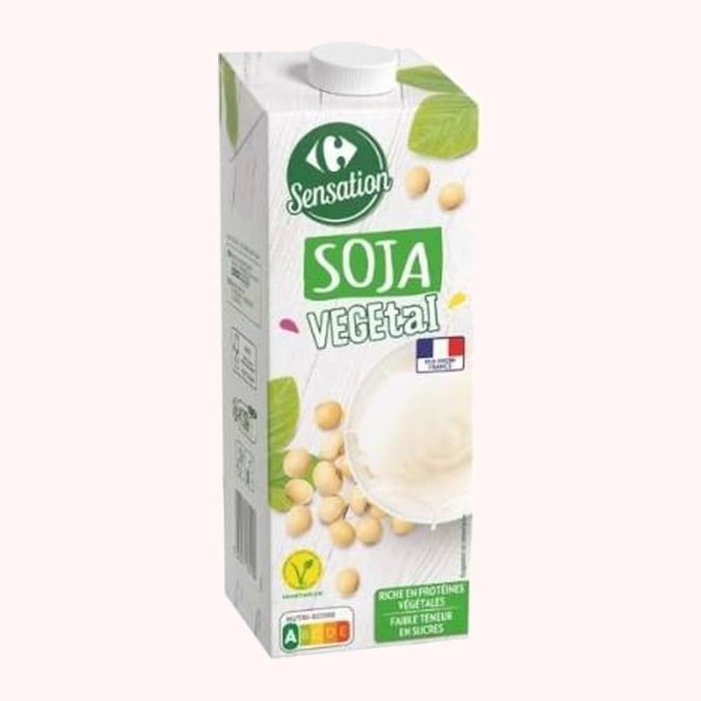 Carrefour Sensation Soja Vegetal Milk