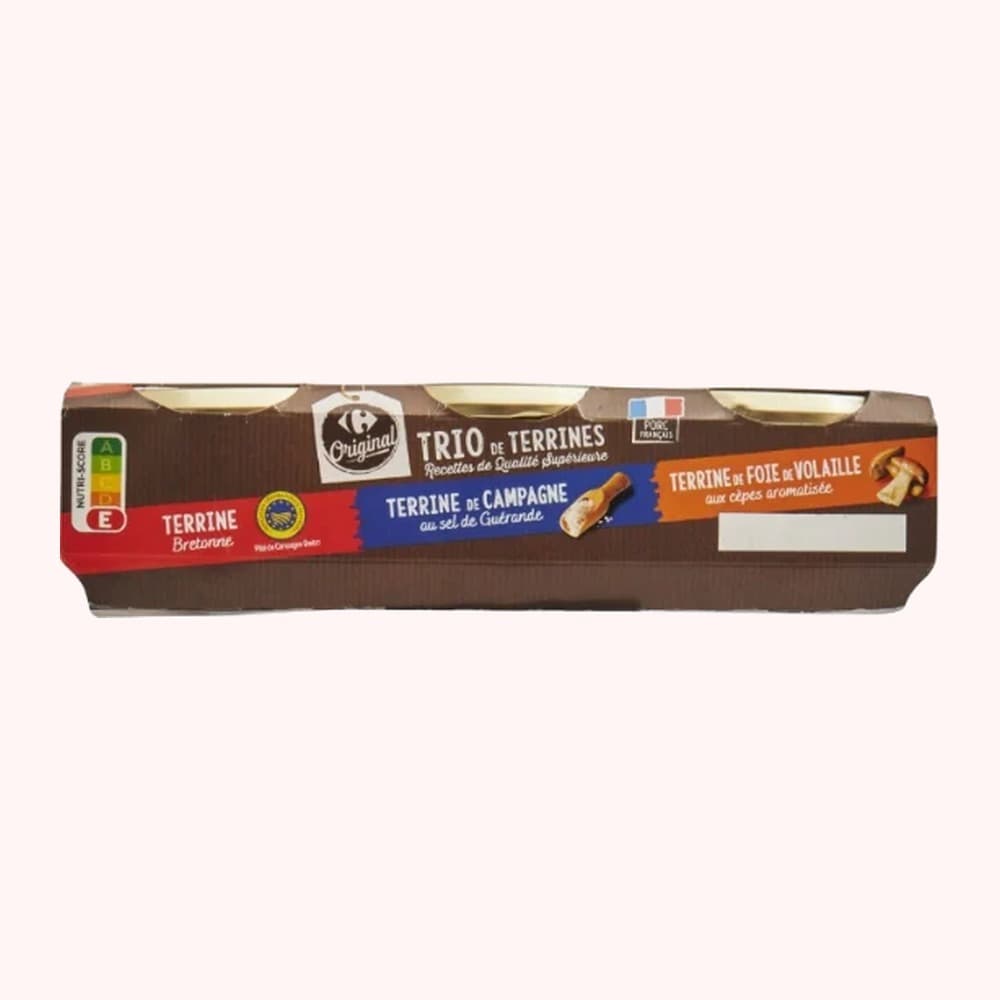 Carrefour Trio de Terrines
