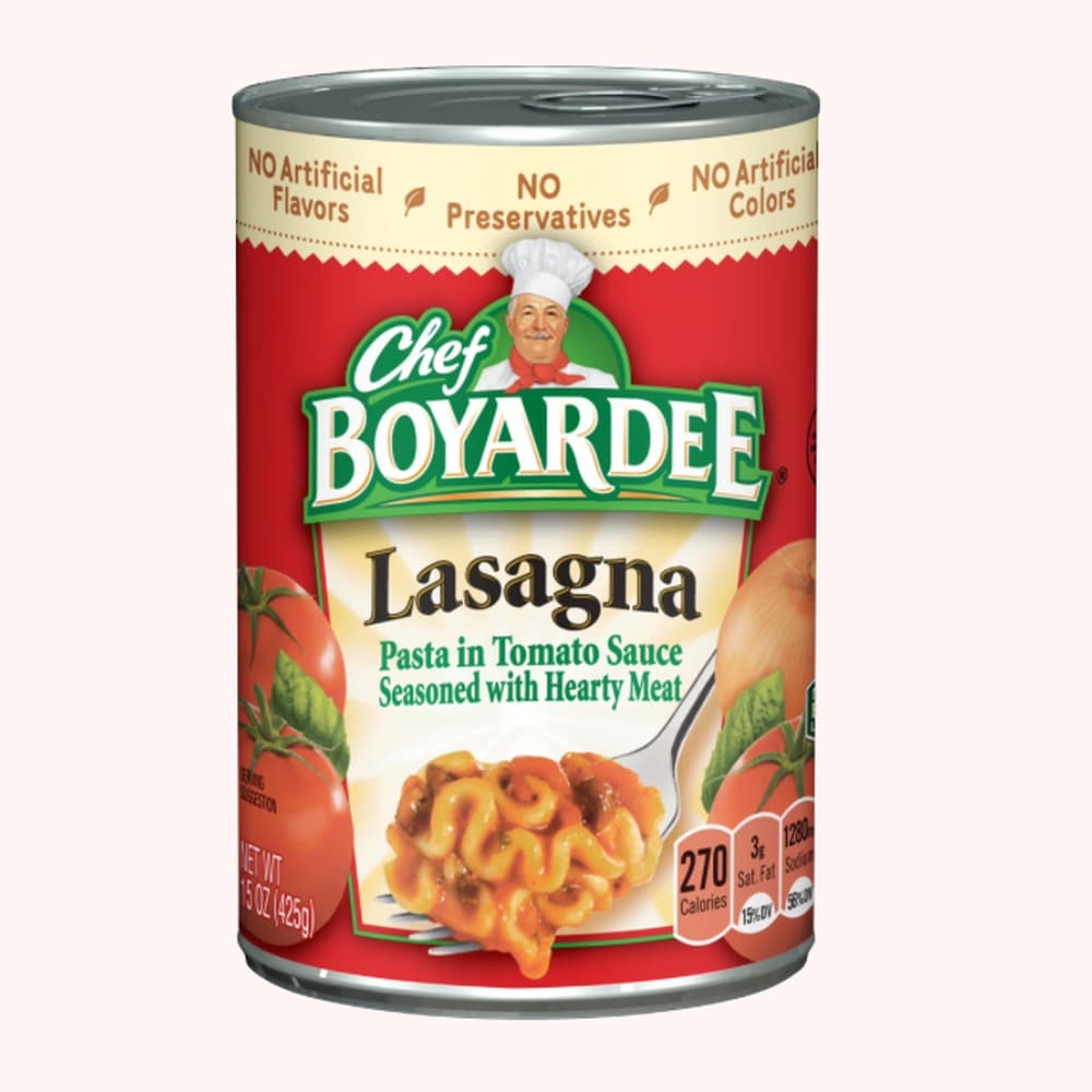 Chef Boyardee Lasagna