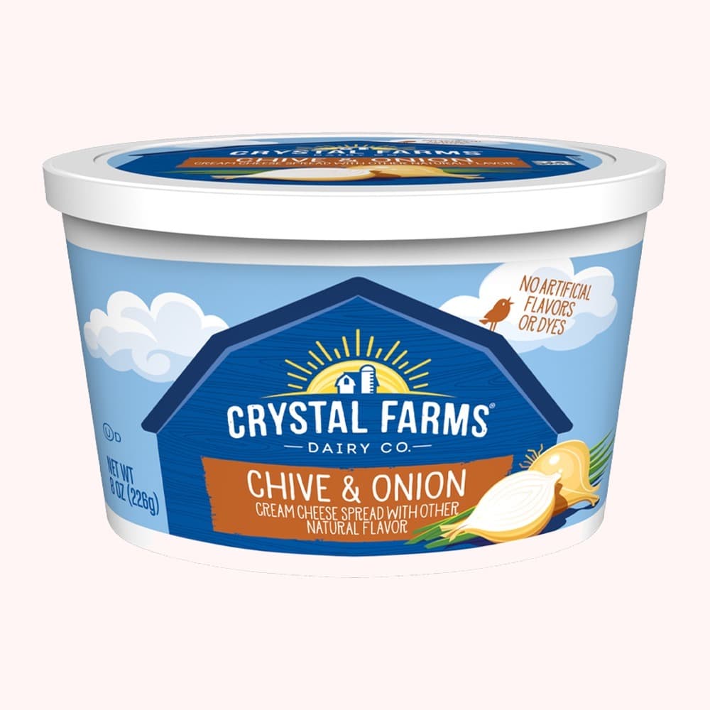 Crystal Farms Cream Cheese Chive & Onion