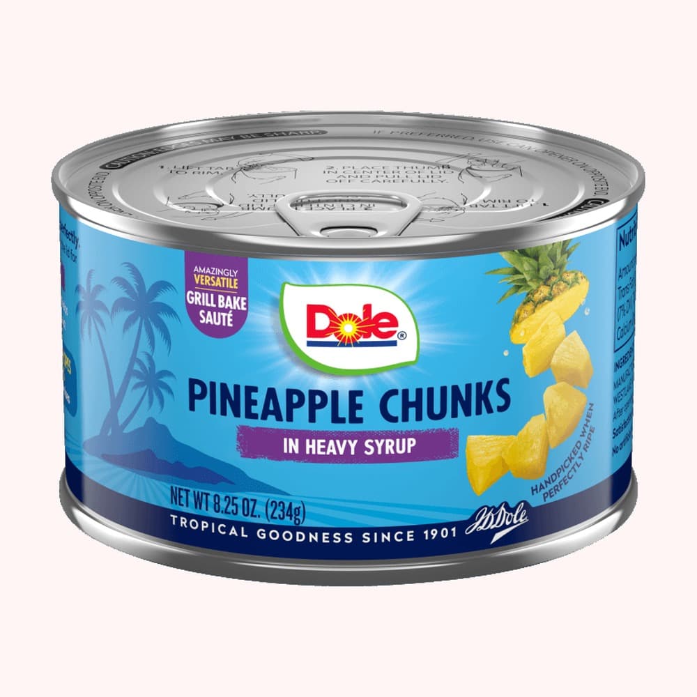 Dole Pineapple Chunks in Heavy Syrup