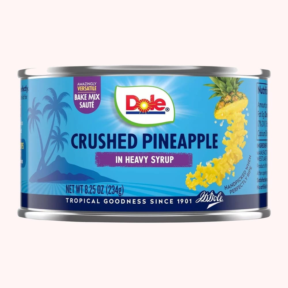 Dole Crushed Pineapple in Heavy Syrup