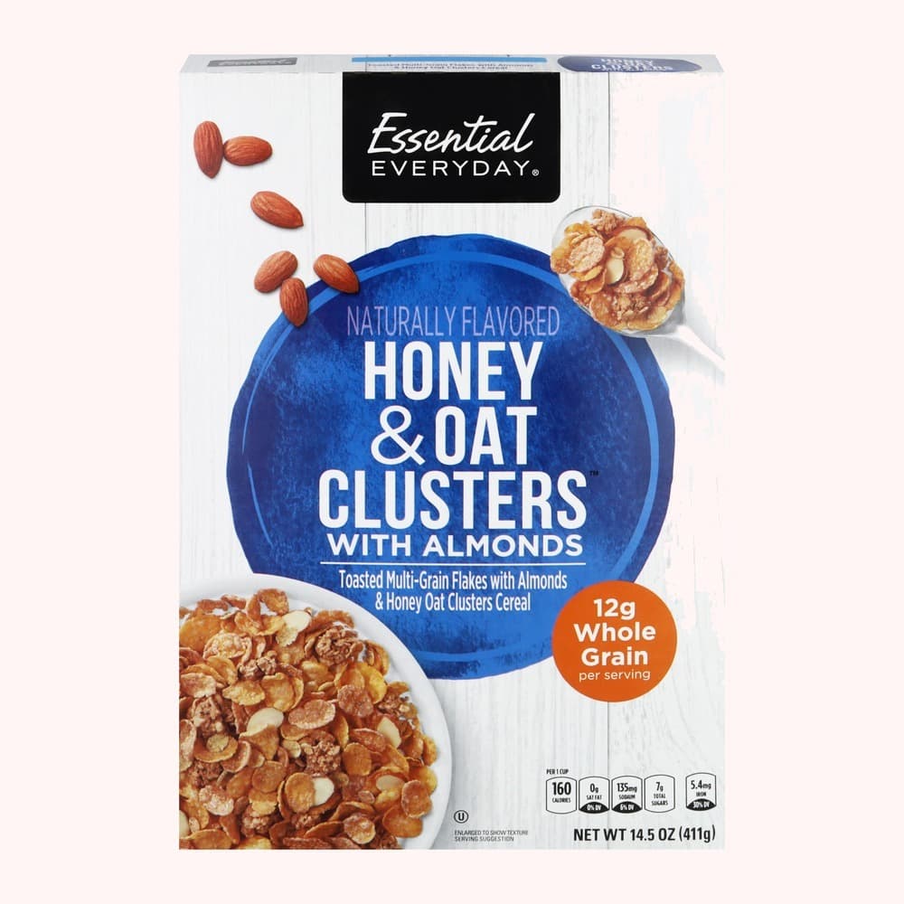 Essential Everyday Honey & Oat Clusters with Almonds