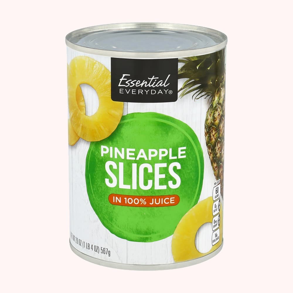 Essential Everyday Pineapple Slices in 100% Juice