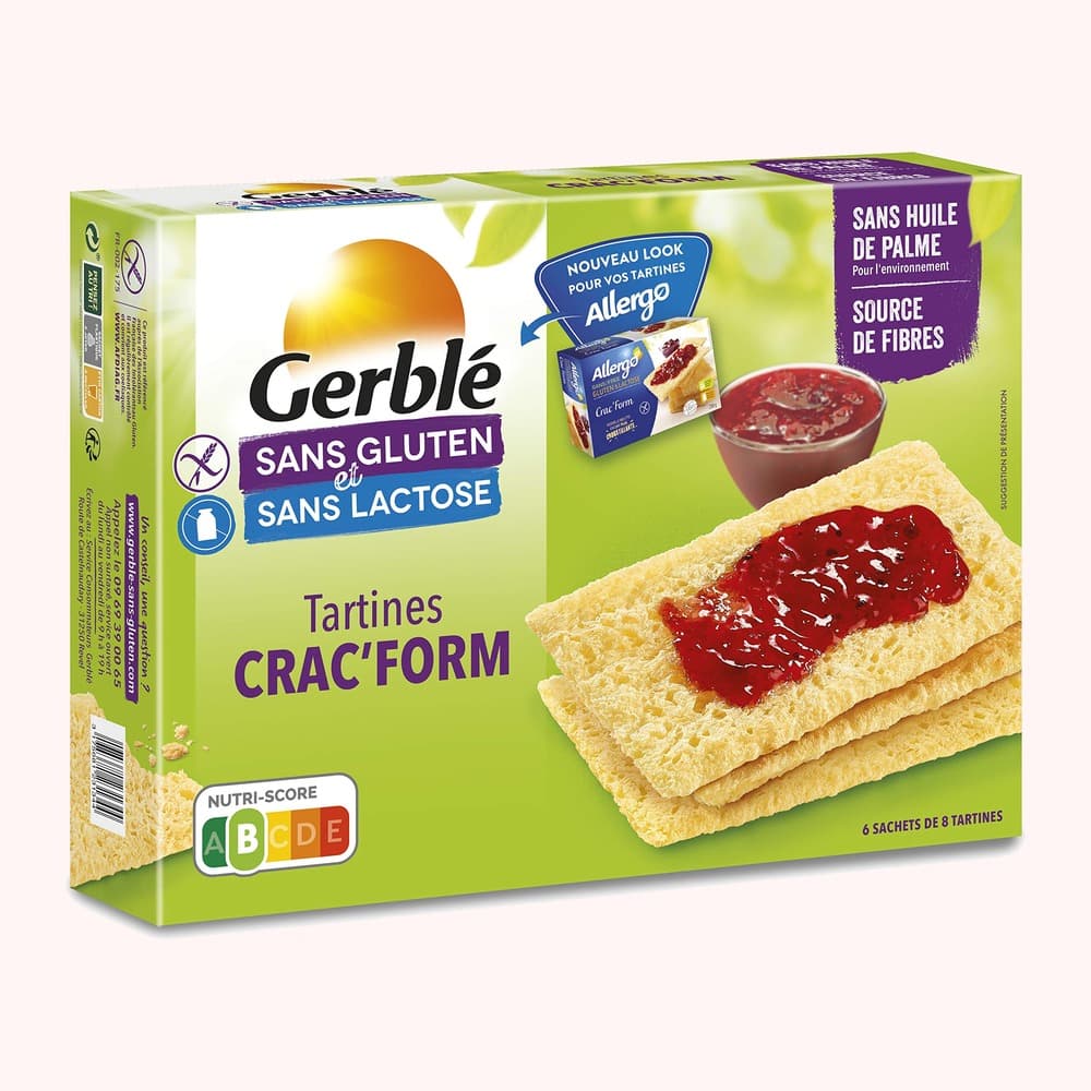 Gerble Crac'Form Tartines