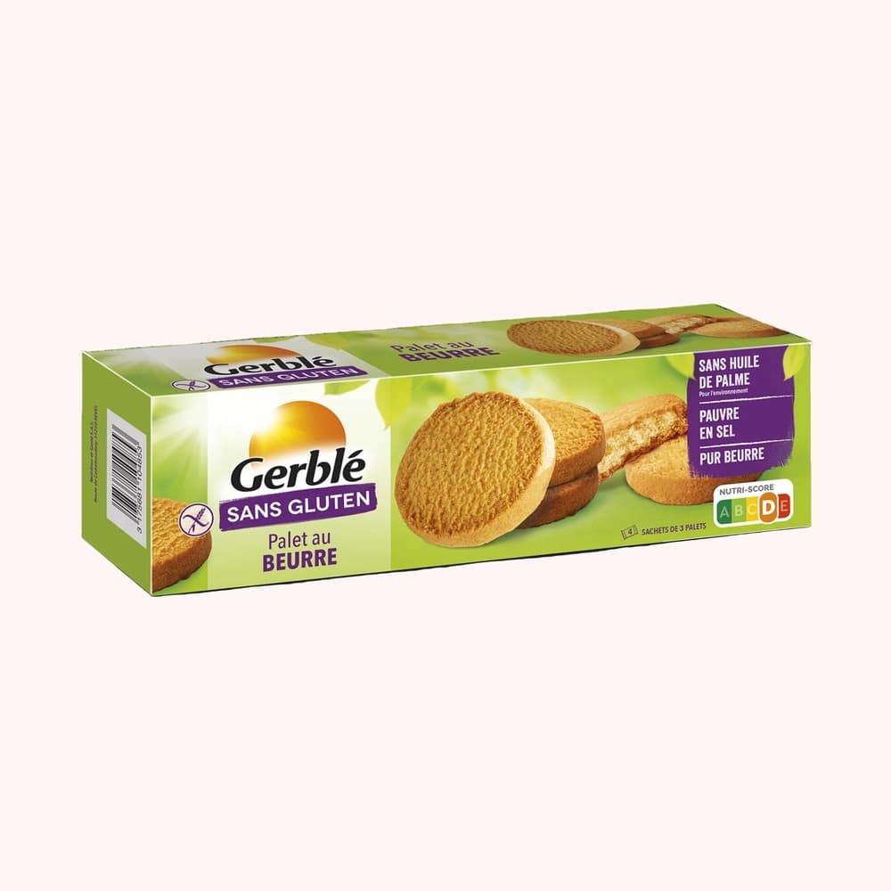 Gerble Sans Gluten Palet au Beurre (cookies)