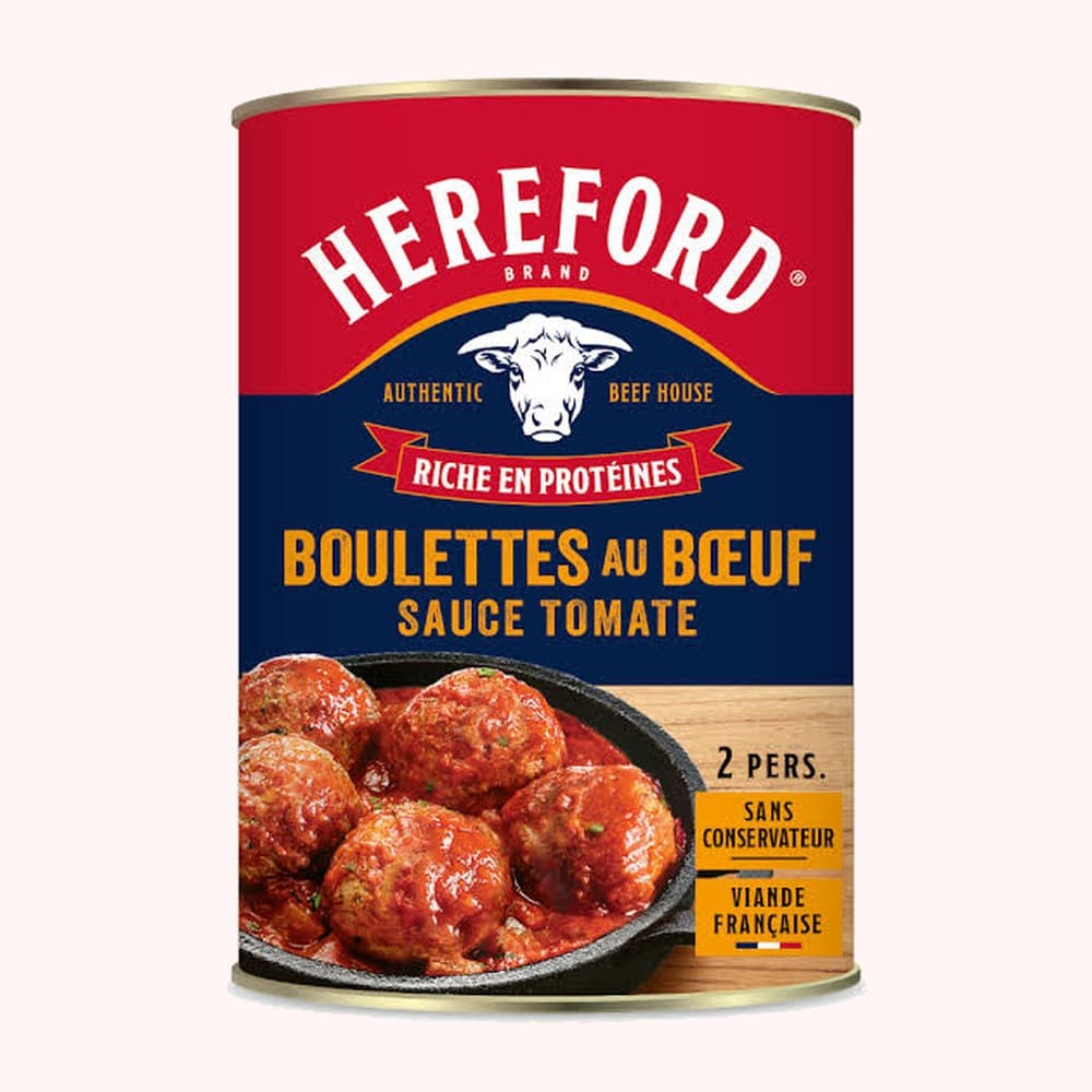 Hereford Boulettes de Boeuf Sauce Tomate