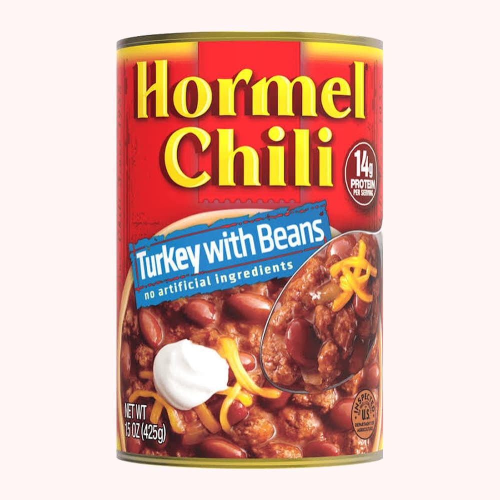 Hormel Chili (Turkey with Beans)