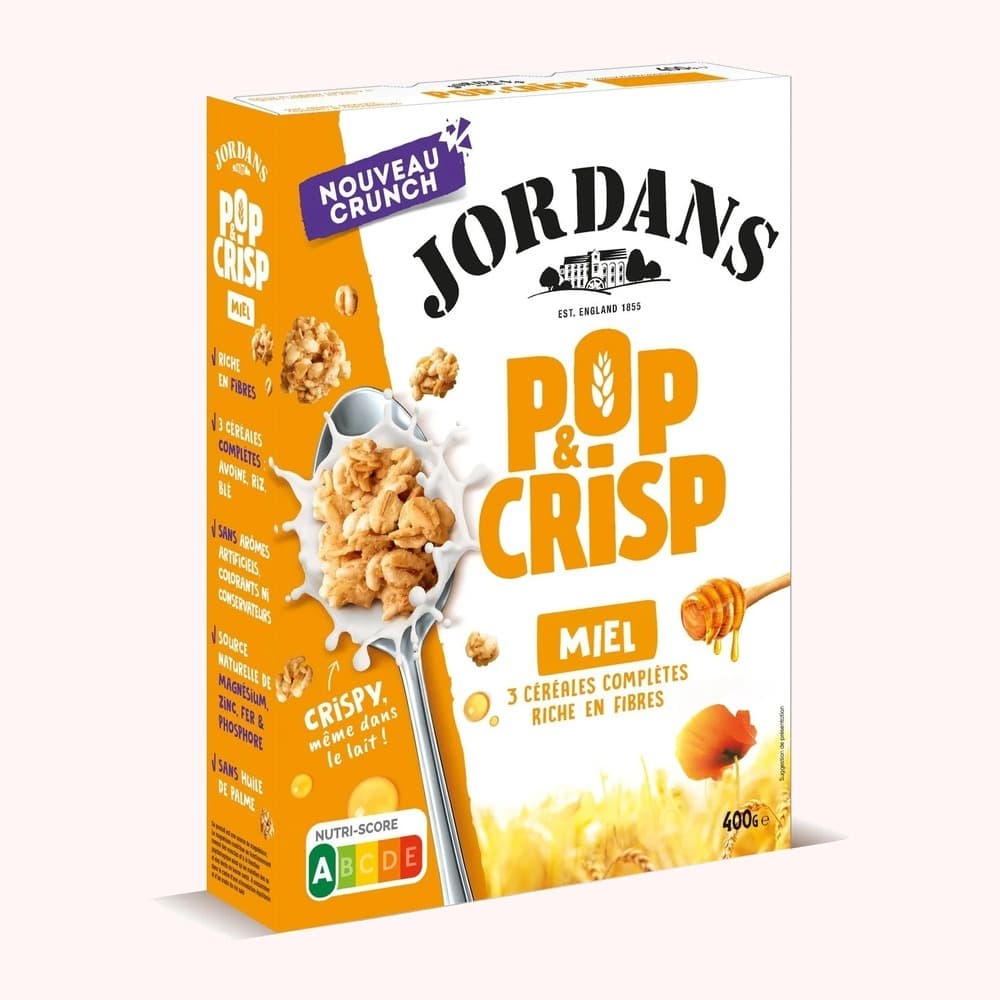 Jordans Pop & Crisp Miel