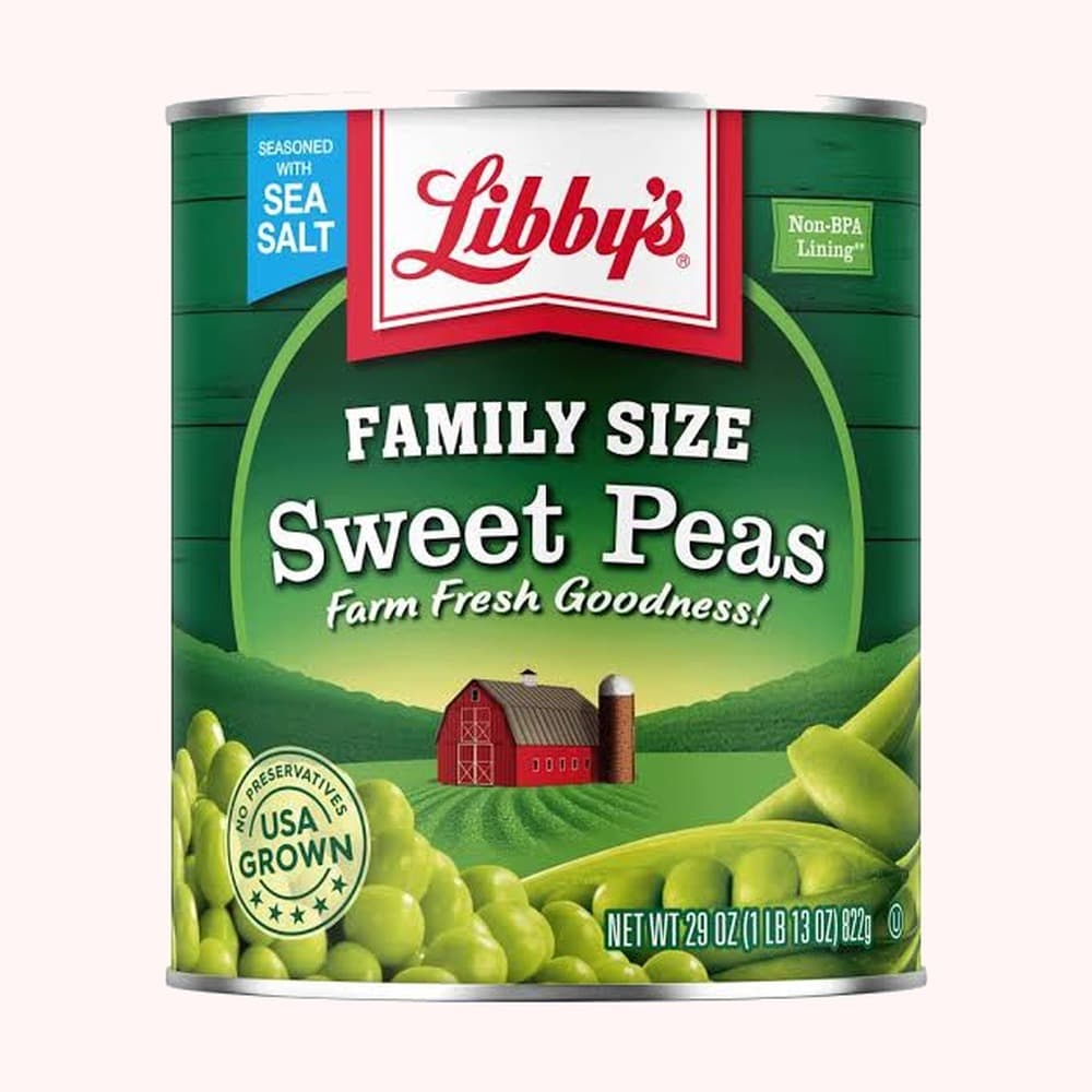 Libby's Family Size Sweet Peas