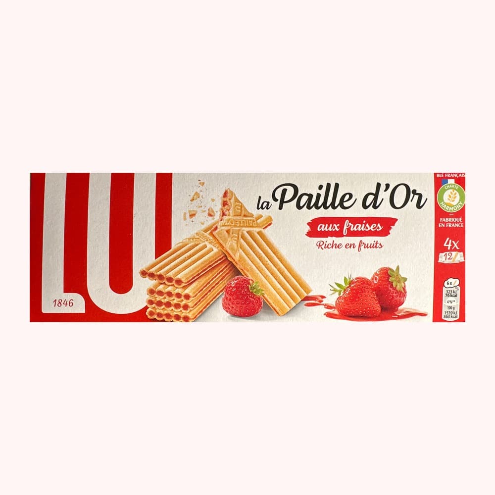 LU La Paille d'Or aux Fraises