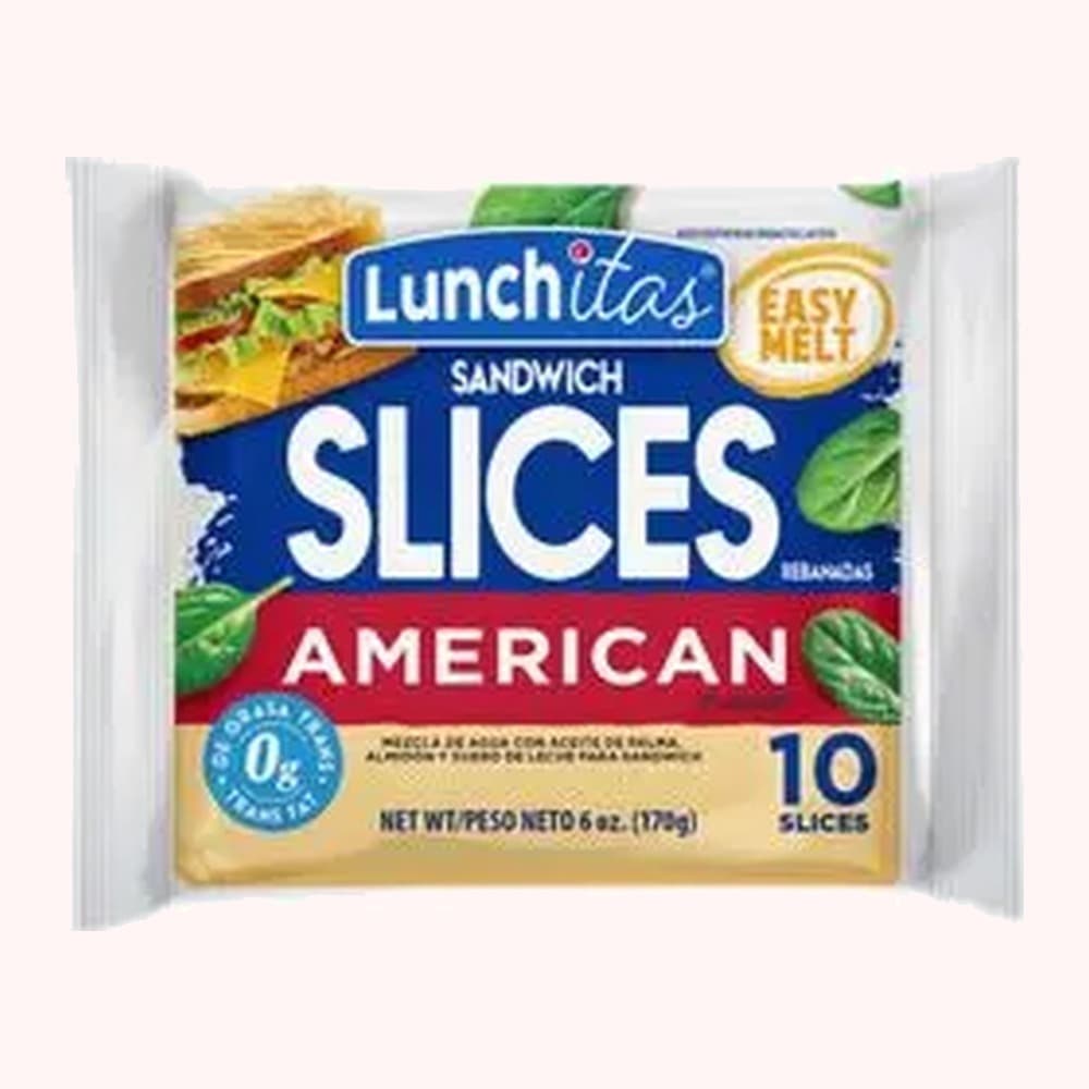 LunchItas Sandwich Slices American Yellow