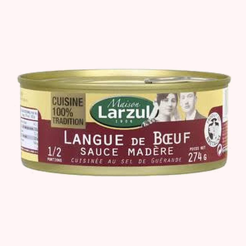 Maison Larzur Langue de Boeuf (canned)
