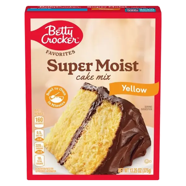 Betty Crocker Super Moist Melange a Gateau Jaune