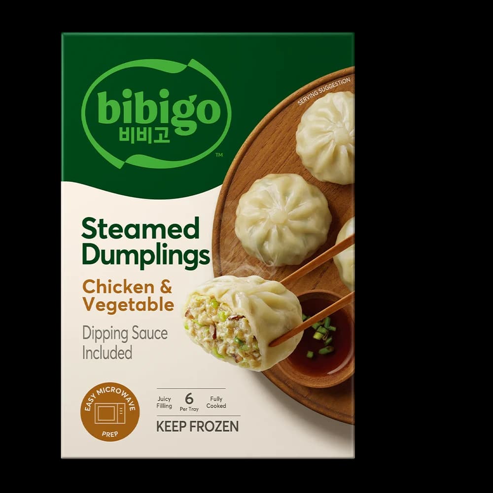Bibigo Steamed Dumplings Chicken & Vegetable