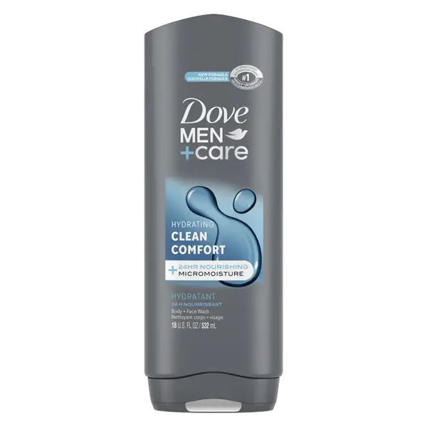 Dove Men+Care Clean Comfort Nettoyant Corps et Visage
