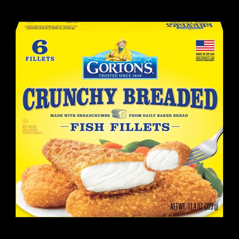 Gorton's Crunchy Breaded Fish Fillets