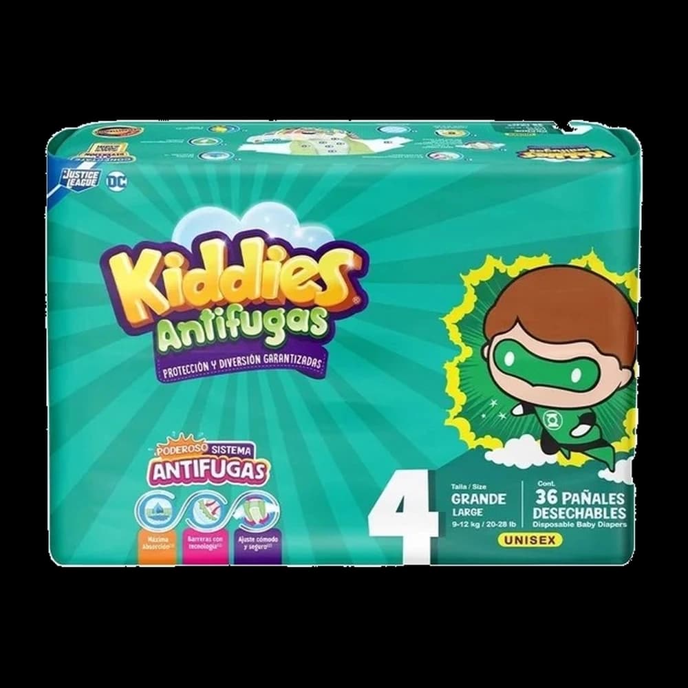 Kiddies Antifugas Couches Taille 4