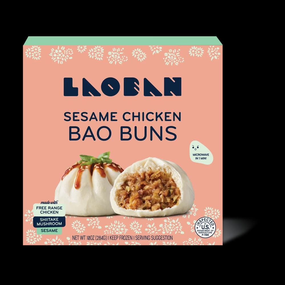 Laoban Sesame Chicken Bao Buns