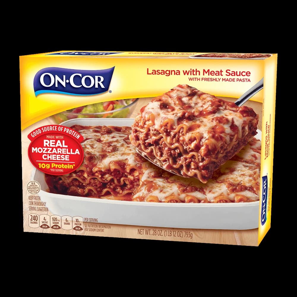 On-Cor Lasagna with Meat Sauce