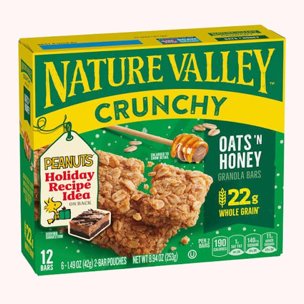 Nature Valley Crunchy Granola Bars Oats 'N Honey