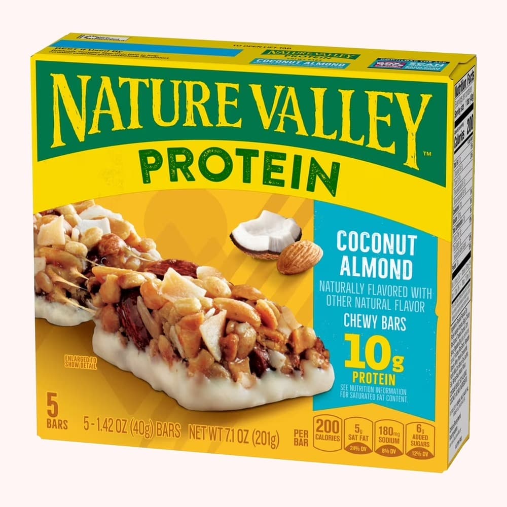 Nature Valley Protein Granola Bars Coconut Almond