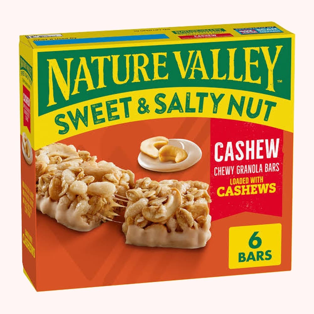 Nature Valley Sweet & Salty Nut Granola Bars Cashew