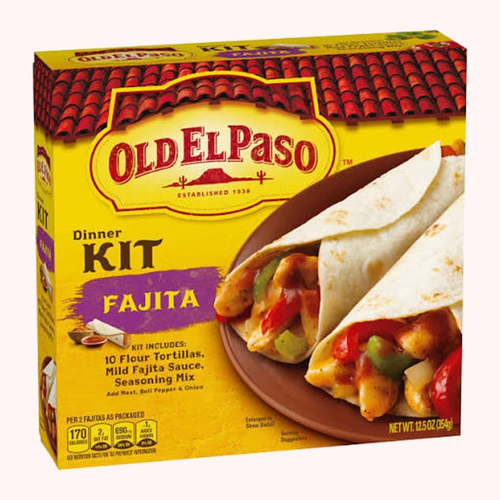 Old El Paso Dinner Kit Fajita