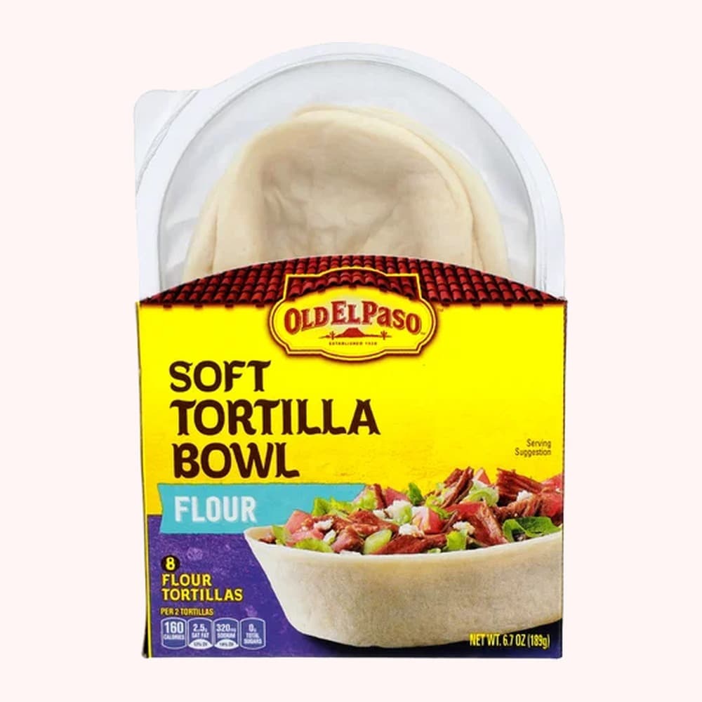 Old El Paso Soft Tortilla Bowl