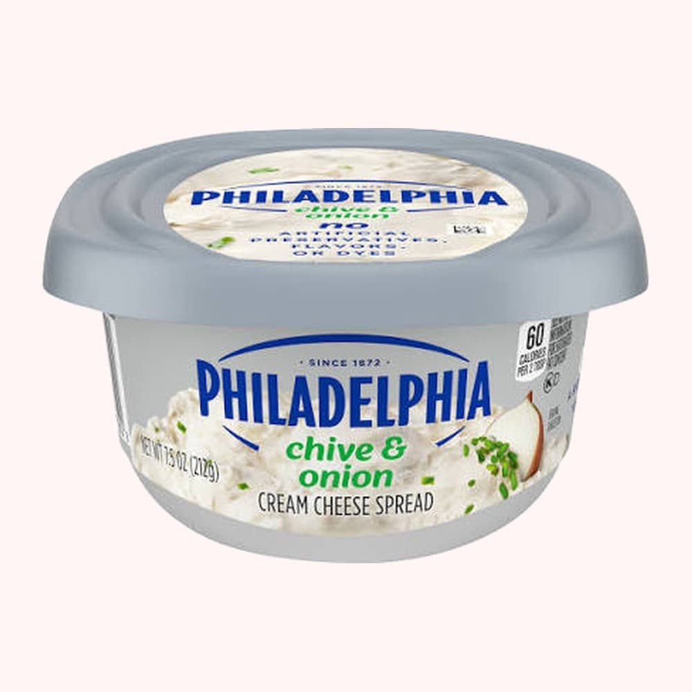 Philadelphia Flavored (Chive and Onion)