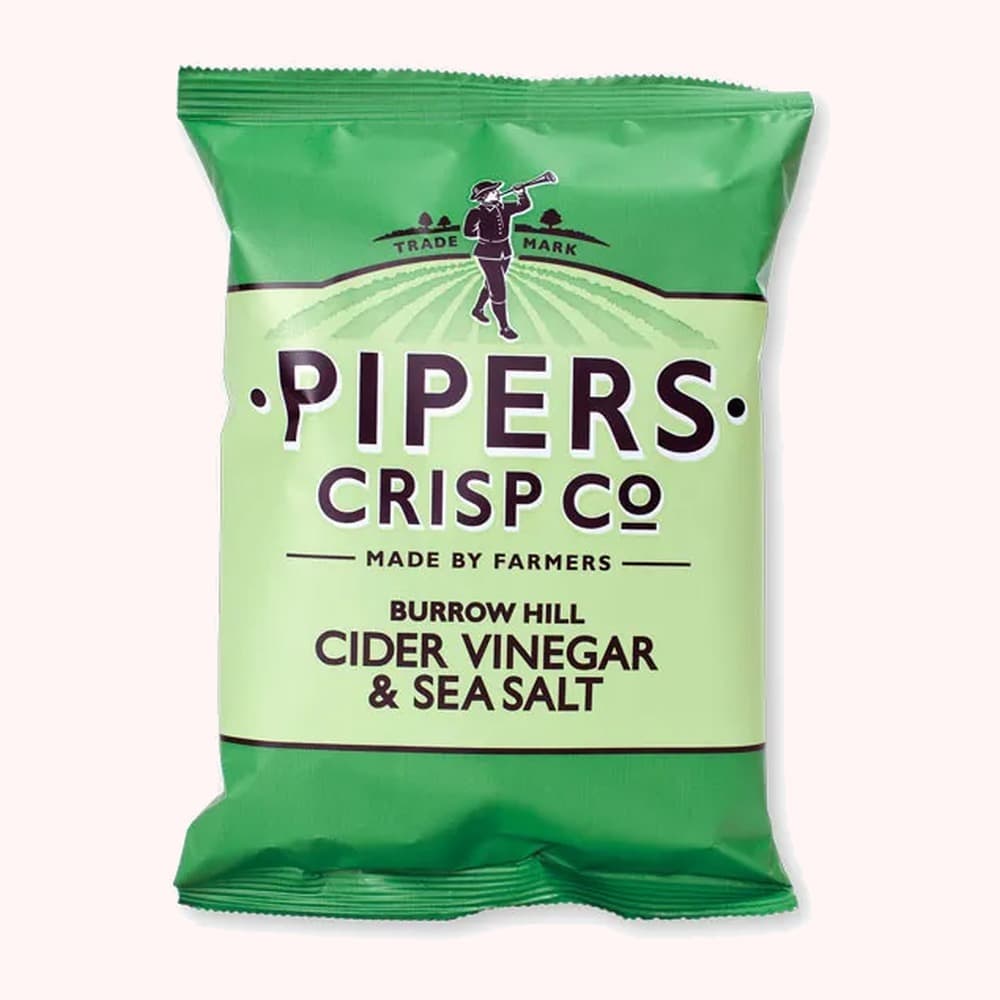 Pipers Burrow Hill Cider Vinegar & Sea Salt Crisps