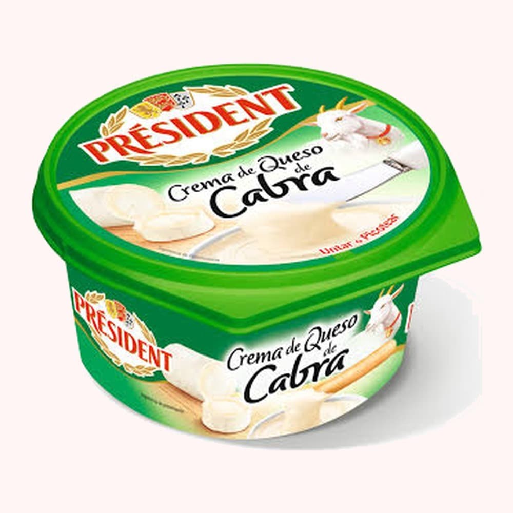 President Crema de Queso Cabra