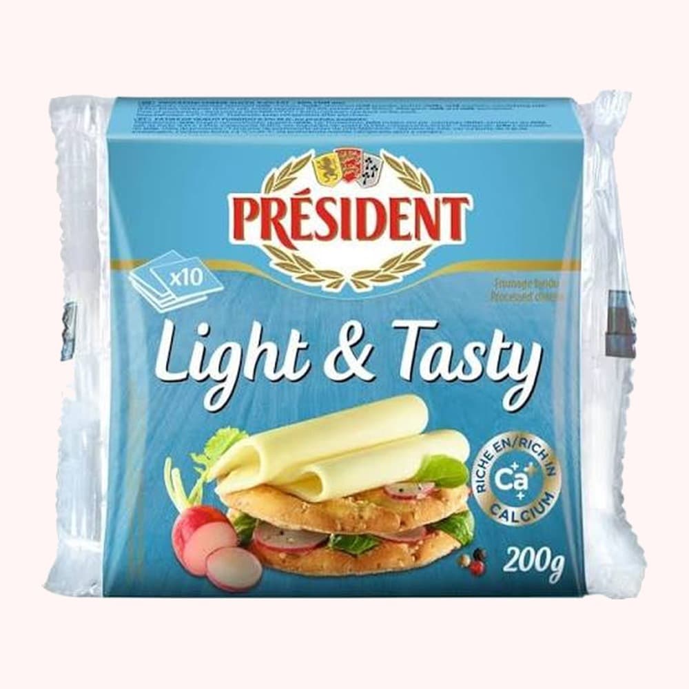 President Light and tasty Slices