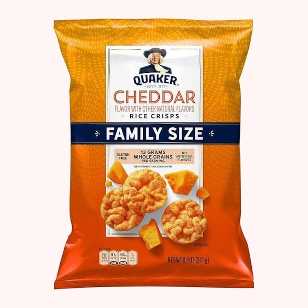 Quaker Cheddar Rice Crisps (large bag)