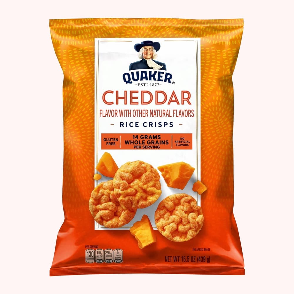 Quaker Cheddar Rice Crisps