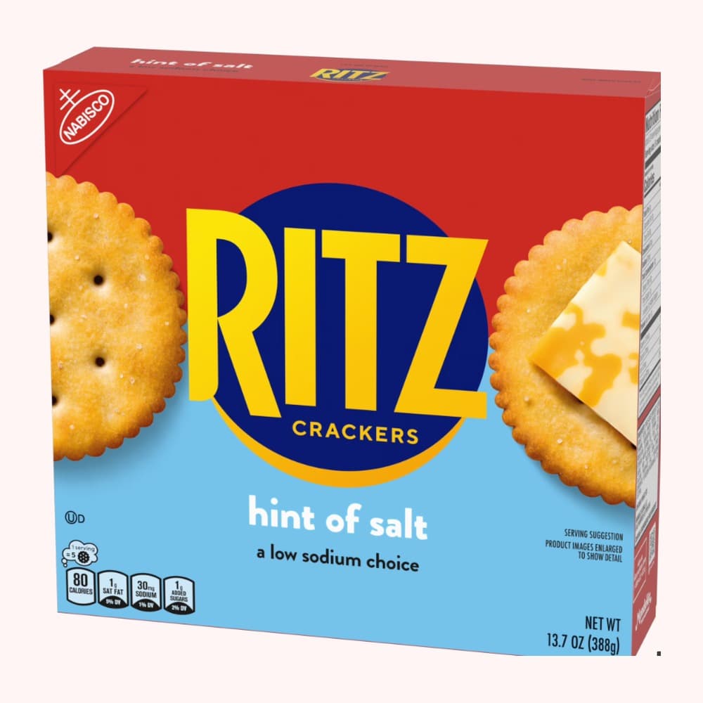 Ritz Crackers Hint of Salt