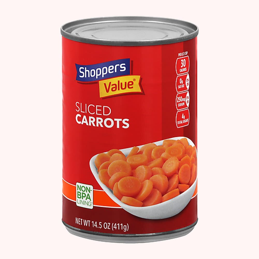 Shoppers Value Carrots sliced